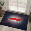 F1 Design Crystal Velvet Carpet Cozy Non?Slip Printed Rug For Bedroom Living Room Entrance