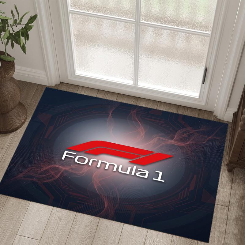 F1 Design Crystal Velvet Carpet Cozy Non?Slip Printed Rug For Bedroom Living Room Entrance