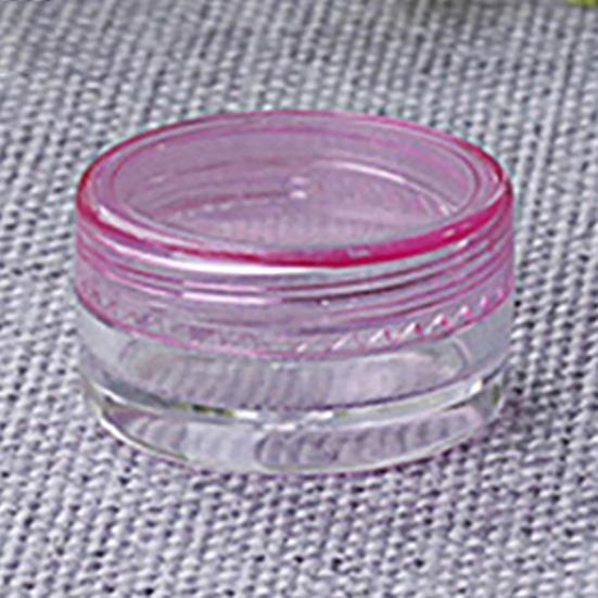 Мини-круглая пустая бутылка-бутылка-бутылка-контейнер для косметики