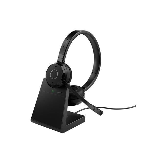Micro-casque - Jabra - Evolve 65 TE Stereo - Bluetooth - Sans Fil - USB-A