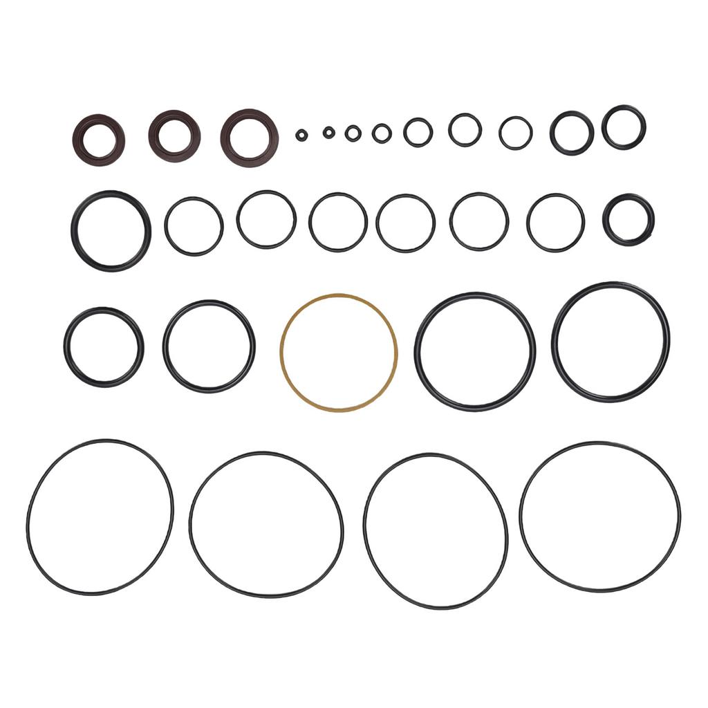 Trim Tilt Seals Rebuild Kit 811612A Replacement for Triple Ramgen 2 1990 2001 135 250 Horsepower