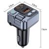 Автомобильный FM-передатчик, автомобильный музыкальный MP3-плеер, 3,5-мм аудиоприемник AUX Type C PD 30 Вт, быстрая зарядка, громкая связь, беспроводной автомобильный комплект