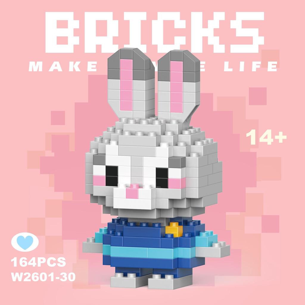 Совместимые с Lego мультяшные фигурки, строительные блоки - развивающие игрушки для детей, подарок в закрытой коробке