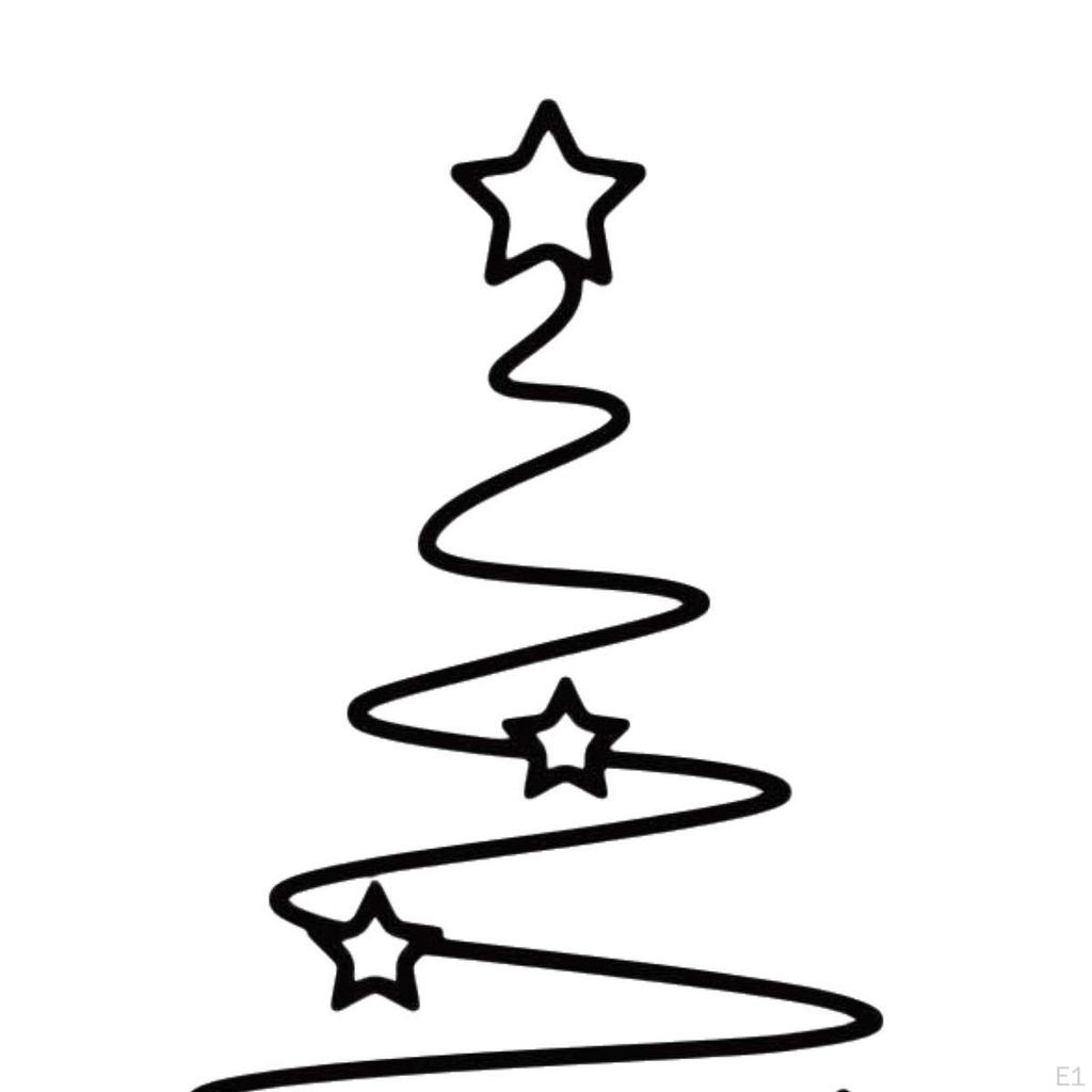 DIY Xmas Tree Wall Hanging Christmas Decor Ideas,Iron Star Party Toy,Tree