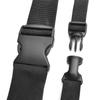 2pcs Black Paracord Bracelet Buckle Plastic Side Release Buckles Curved Buckle Lock  Outdoor Tool