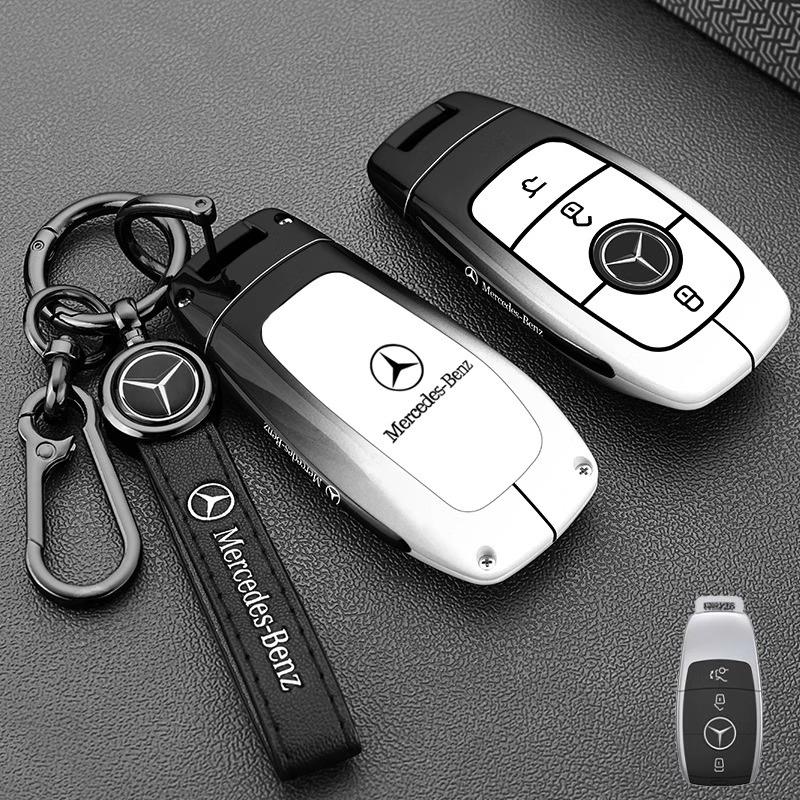 ZJH5 Metal Car Smart Remote Key Case Cover For Mercedes Benz W205 W206 W204 W213W177 W223 W247 GLC GLA CLA GLB GLS Key Protect Shell