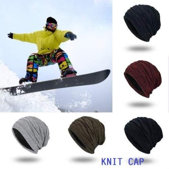 Вязаная шапка Вязаные часы Спорт на открытом воздухе [ZIPSLINE] Шапка, Кепка, Кепка, Мужская шапка, Простая, Осенняя, Зимняя, Кепка, (Серый)