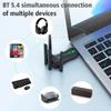 Сетевая карта WiFi 900 Мбит/с 2,4 ГГц/5 ГГц Bluetooth 5.4 WiFi-адаптер AX900 USB Беспроводной приемник для ПК/ноутбука Без драйверов