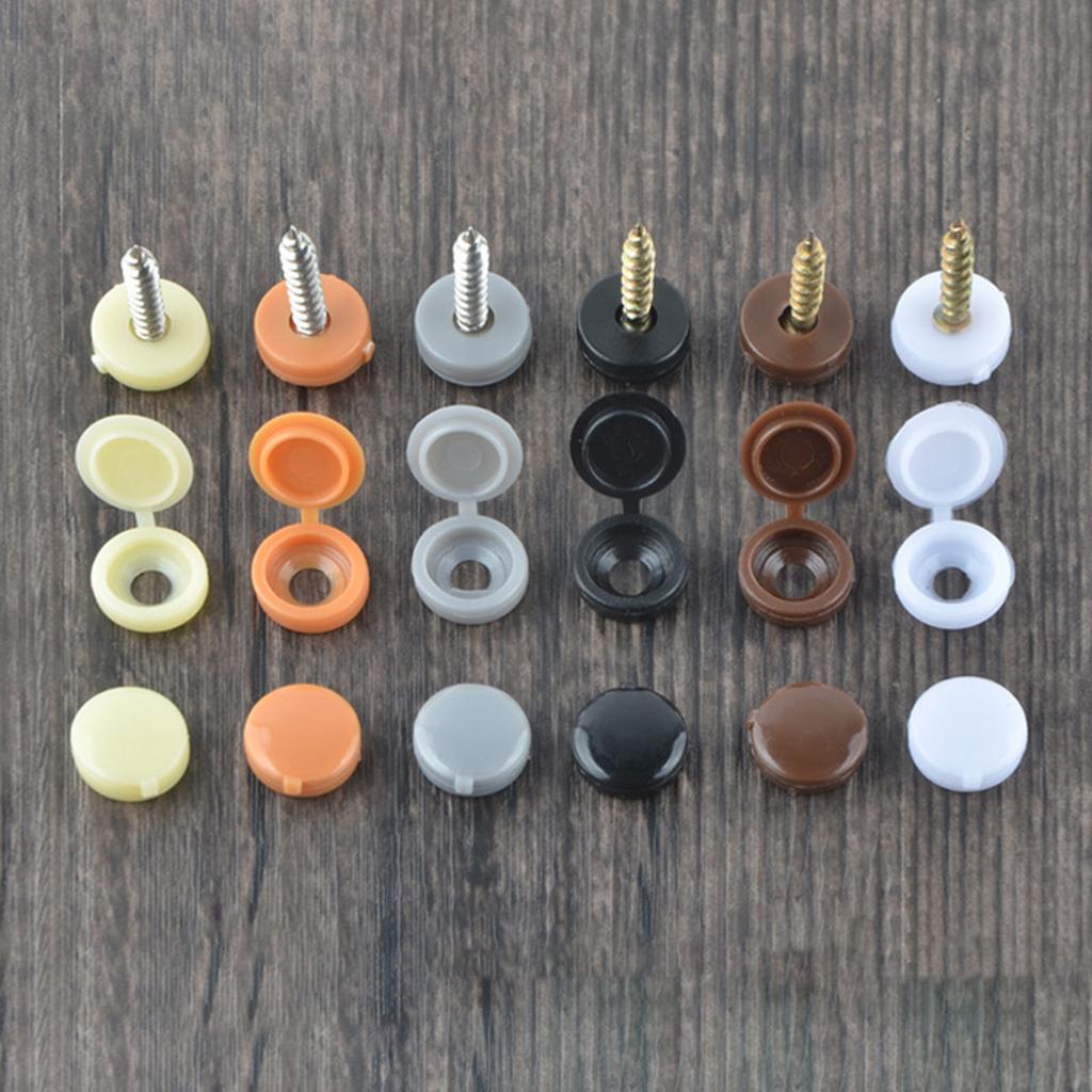 36 шт. Декоративный винт с шарнирным креплением, складная кнопка, крепежная крышка для шкафа, мебели, шкафа