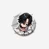Gokurakugai Anime Enamel Pin Tao Saotome Alma Yoru Round Brooch Badge for Backpack Clothing Cute Cartoon Jewelry Accessory Gift