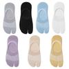 Solid Color Invisible Tabi Socks Cotton Non-slip Two Toe Socks Separate Toe Boat Socks  Sports