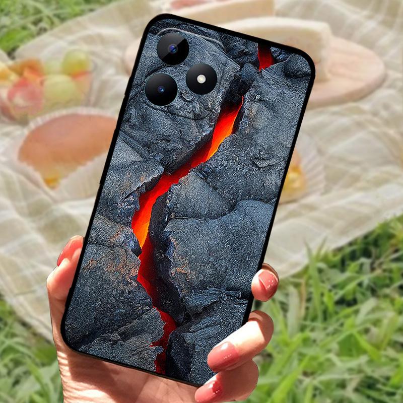 Чехол для Realme Note 50 Модный Крутой Мягкий Силиконовый Чехол для Телефона Narzo N53 Защитные Fundas для OPPO Realme C51 4G C53 ТПУ Бампер