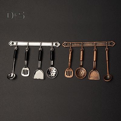 Fancytoy Market Кухонный кукольный домик Миниатюрная ложка Лопатка Посуда Инструменты DIY Аксессуары Набор
