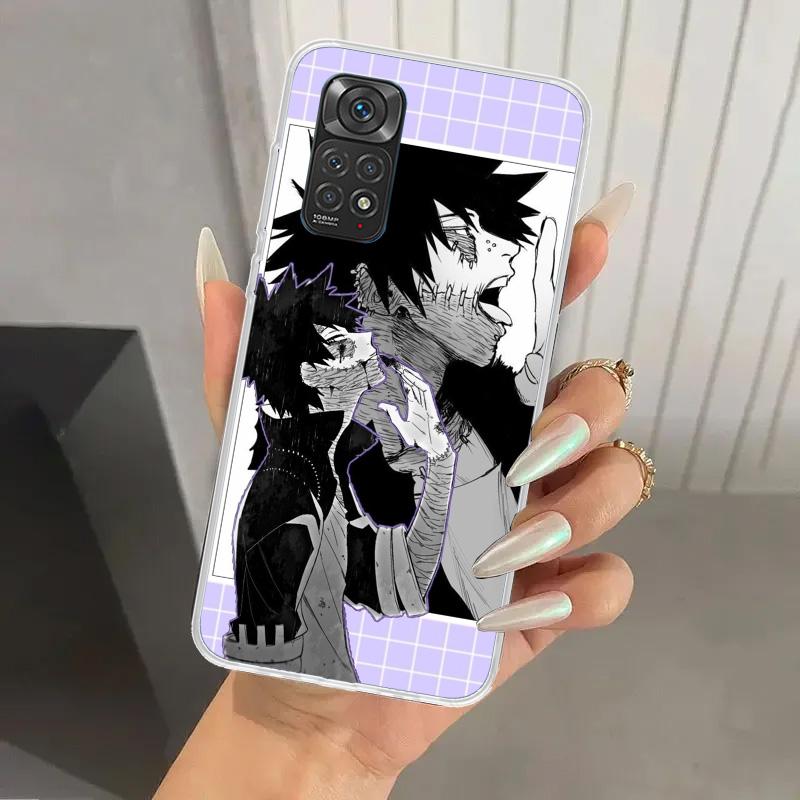Чехол для телефона My Hero MHA Dabi Bnha для Xiaomi Redmi Note 15 14 14S 13 12S 12 Pro 11S 11 Plus 11T 11E 10S Мягкий чехол-накладка Re
