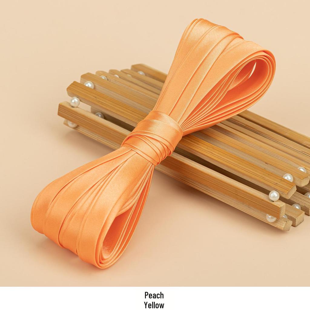 Hengmeihe Cheongsam 1 см кант отделка: Лента для подгибки под шелк, сложенная вчетверо, не требующая глажки