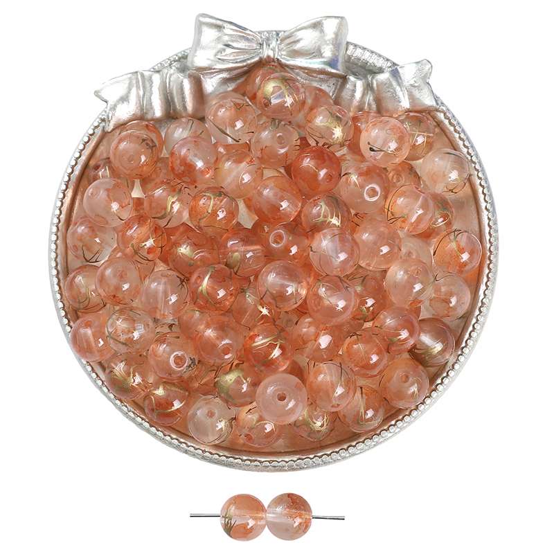 Чернила, проникающие в лед, для окрашивания хрустальных стеклянных бусин в стиле «Гало» для изготовления ювелирных изделий - Набор из 30 или 50 штук