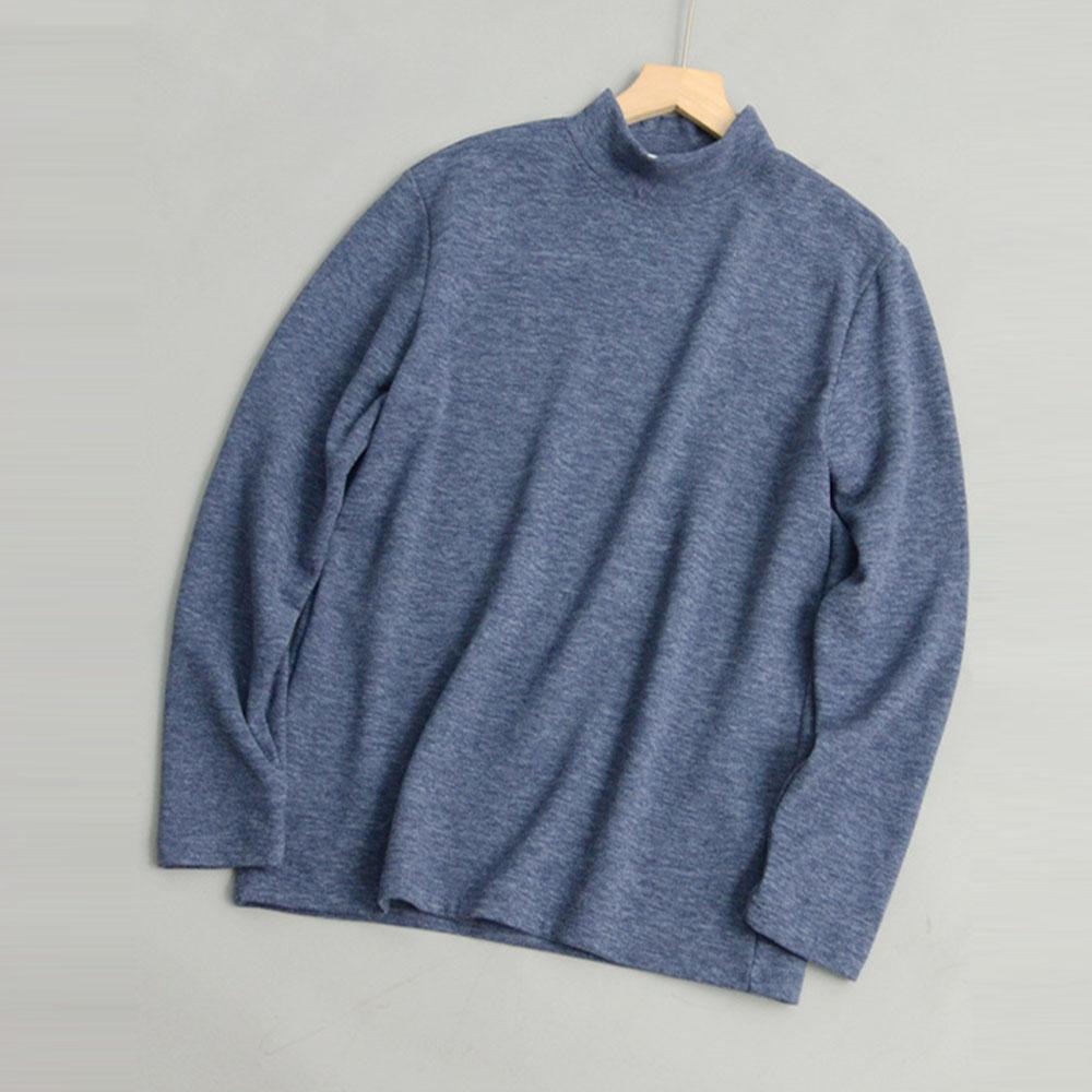 Мужская и женская зимняя осенняя шерстяная водолазка из натурального шелка, свитер, термобелье, майки, блузки, топы, футболки для мужчин, корейская одежда