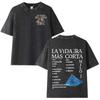 Rapper Milo J   New Album Merch Mens Womens Clothing Loose Vintage Washed T Shirt Aesthetic Short Sleeve Tshirts Unisex