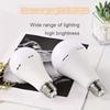 E27 LED rechargeable light bulb, water-resistant, 220V constant current emergency light, suitable for home, outdoor, and camping use.