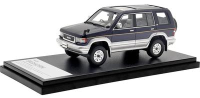 INTERALLIED Hi Story Isuzu Big Horn Customized Bronze Blue Silver Metallic Готовый продукт 1/43 (1993) Слюда/Свет