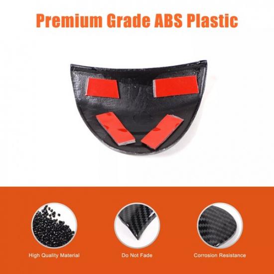 ABS Carbon Fiber Center Console Lid Button Cover Trim For Nissan 370Z 2009-