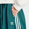Adidas Оригинальные повседневные брюки с логотипом и высокой талией, широкие брюки, женские, зеленые, IP2960