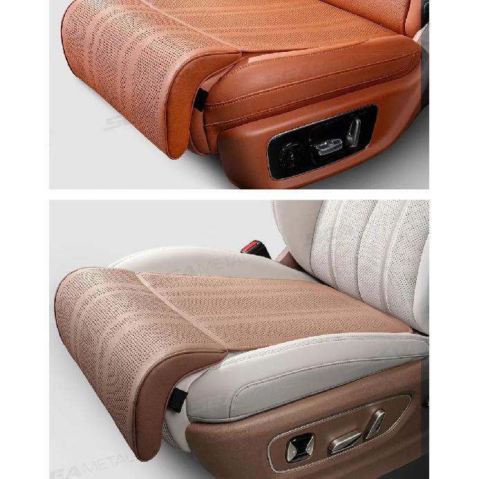 SEAMETAL Universal Car Seat Cushion Leg Extender Breathable Car Seat Leg Support Extension Pad Memory Foam for Car Accessories