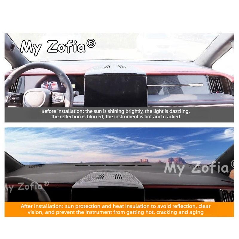 Car Dashboard Anti-Glare Mat Non-Slip Heat Insulation UV Ray Blocking Dust Proof Interior Accessories For GAC M8 PHEV 2025 2026
