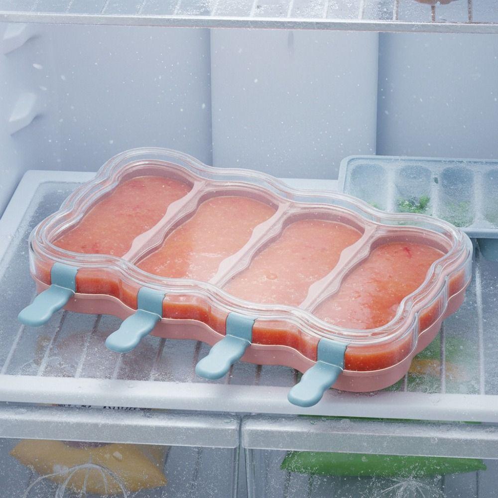 Non-stick Sorbet Mold Plastic Ice Lolly Mould Household Ice Lolly Maker Cheese