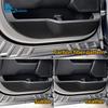 Door Anti-Kick Pad For Ford F-150 2021 2022 2023 2024 2025 LHD RHD Car Leather Carbon Mat Trim Accessories