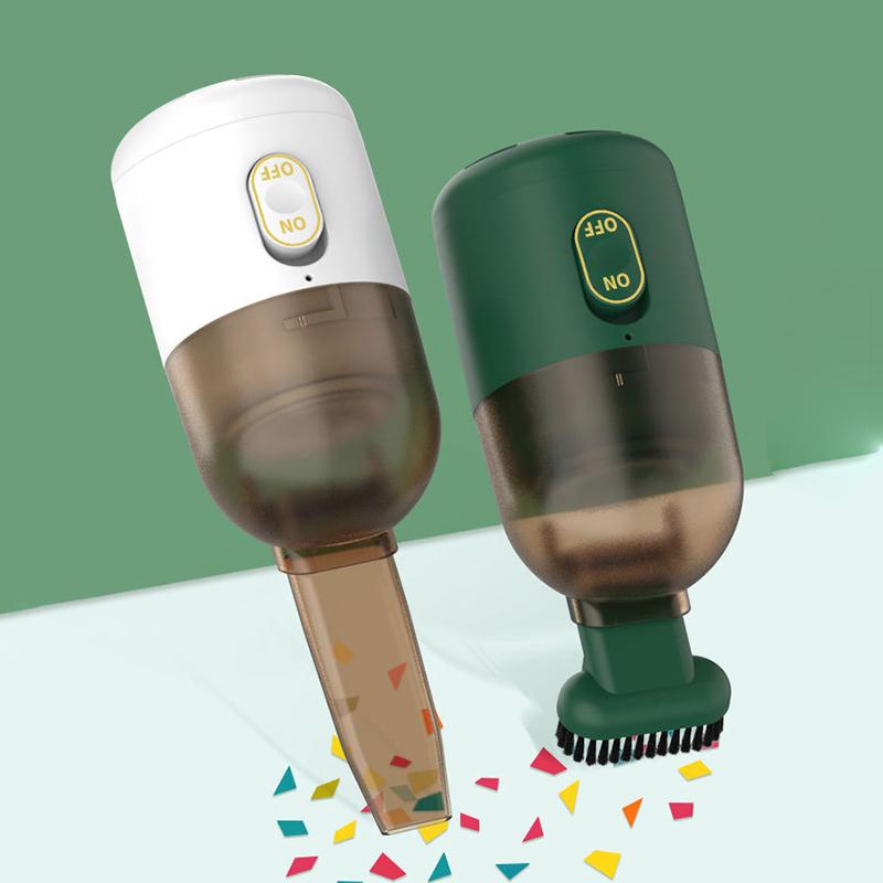 Мини-пылесос беспроводной портативный для уборки стола мощная чистка USB-зарядка пыль с рабочего стола для офиса ноутбука клавиатуры