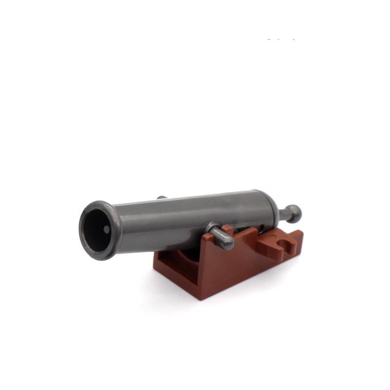 MOC Военные Строительные Блоки Фигурка Солдат Наполеоновских Войн Аксессуары Оружие Пушка Мешок с Песком Армия Пират Мини Кирпичик подарок X003 Сделай Сам