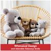 GUND Fuzzy Friends бежевый медведь 6047547