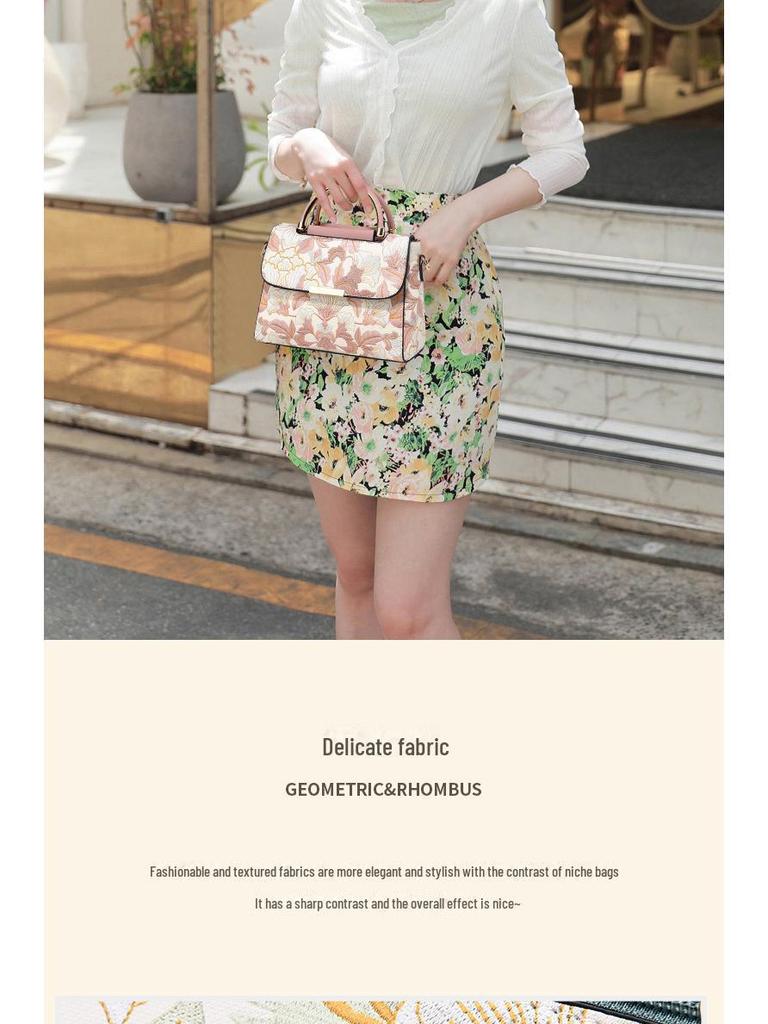 Женская сумка с принтом в национальном стиле - модная в этом году сумка через плечо и через плечо