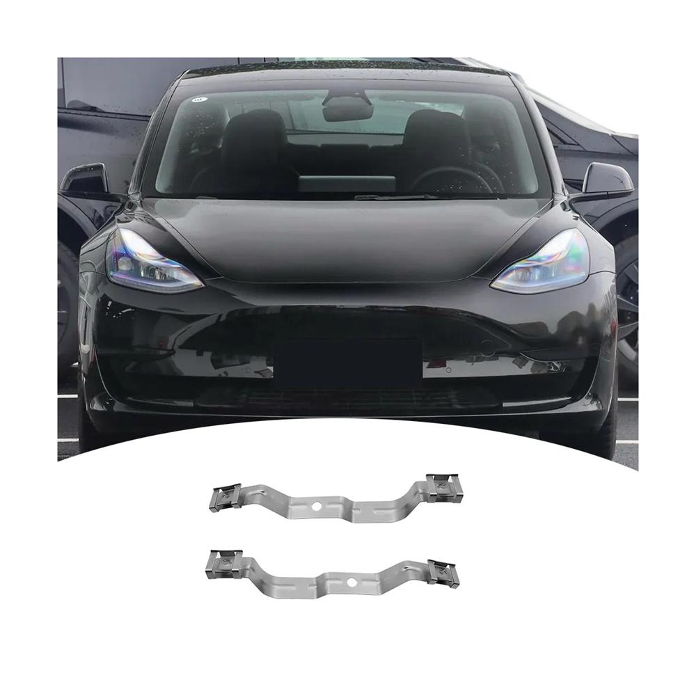 1 Pair Front Bumper Left+Right Side Liner Bracket For Tesla Model 3 2017-2022