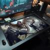 Коврик для мыши Monster Hunter 500x1000 мм Большой игровой коврик для мыши Геймерский XL Резиновый Отаку Клавиатурный коврик Настольный коврик для ноутбука