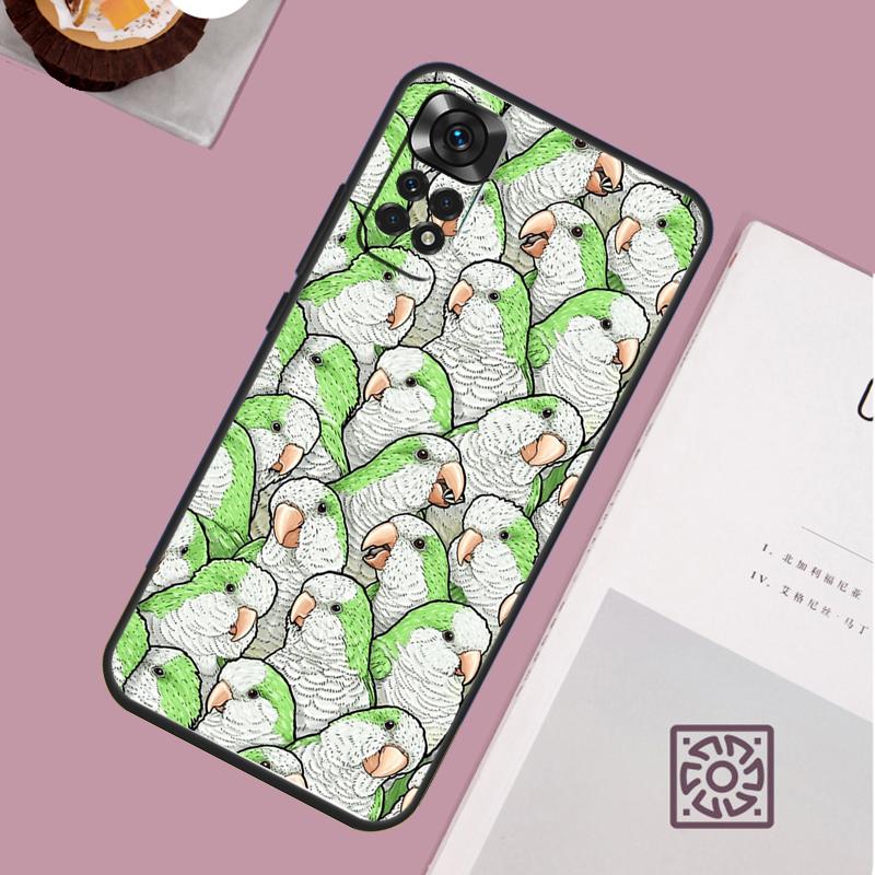 Чехол с разноцветными попугаями для Xiaomi Redmi Note 14 13 12 11 10 15 Pro Plus Redmi 15 13 13C 10C 12C 14C 15C