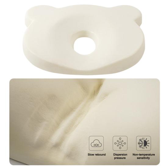 Подушка в форме ребенка, дышащая, удобная, предотвращает синдром плоской головы, подушка из пены с эффектом памяти для детей, чувствительных к аллергии