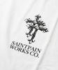 SAINTPAIN Sp Air Cotton Double Cross Short Sleeve Tee White