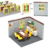 Крупные Фигурные Кирпичики Leduo 98283 15533 DIY 1x2 1x3 1x4 1+2 Точки Строительные Модули Образовательный Инструмент Наборы для Строительства Дома Игра