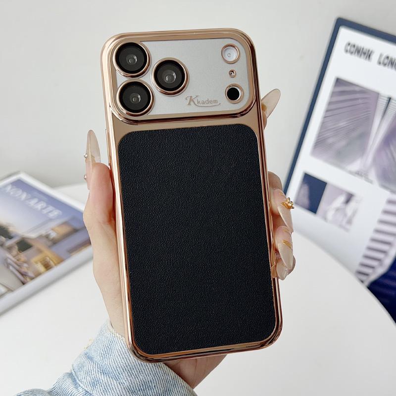 Для MagSafe 6D Покрытие Мягкий ТПУ Искусственная Кожа Чехол для Телефона Для iPhone 17 Pro Max 15 14 13 16 Pro Max Ударопрочный Задний Чехол
