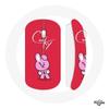 Wireless Mouse - MANIACASE - BT21 Cooky - Red Background - Compatible Mac and PC - USB Wifi