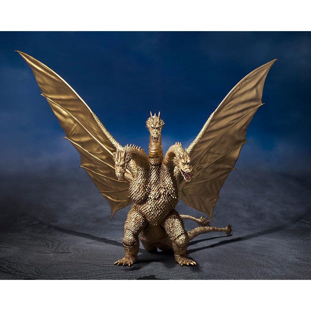 Tamashii Nations Годзилла Король Гидора [1972] S.H.MonsterArts Фигурка