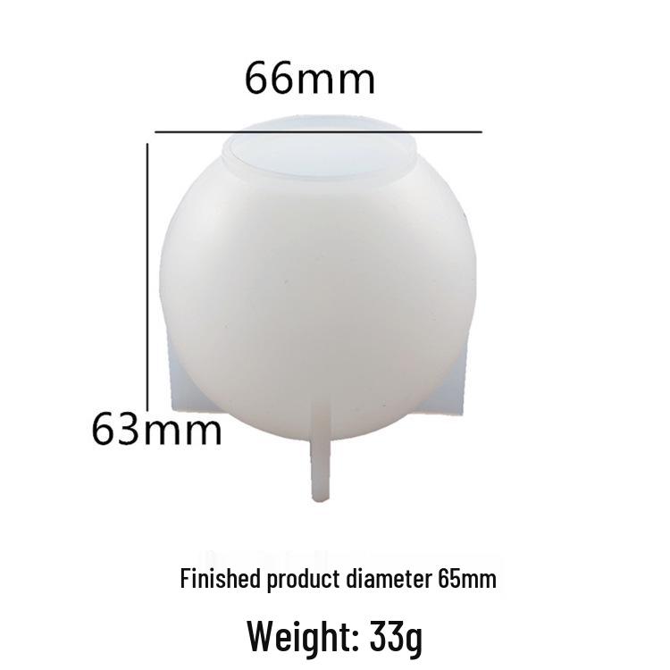 DIY Epoxy Resin Flower Sphere Mold Kit