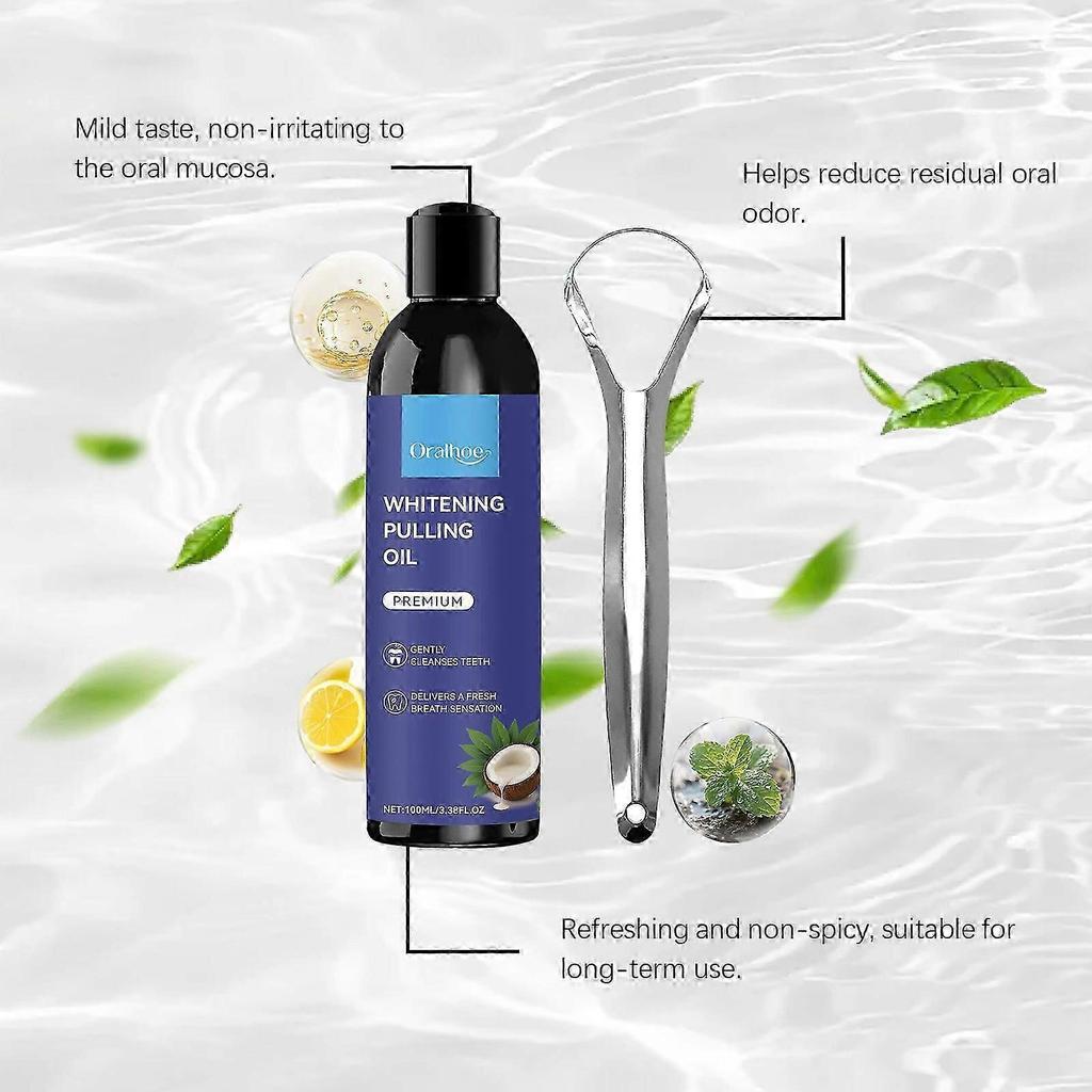 Coconut Oil Pulling Mouthwash for Oral Care