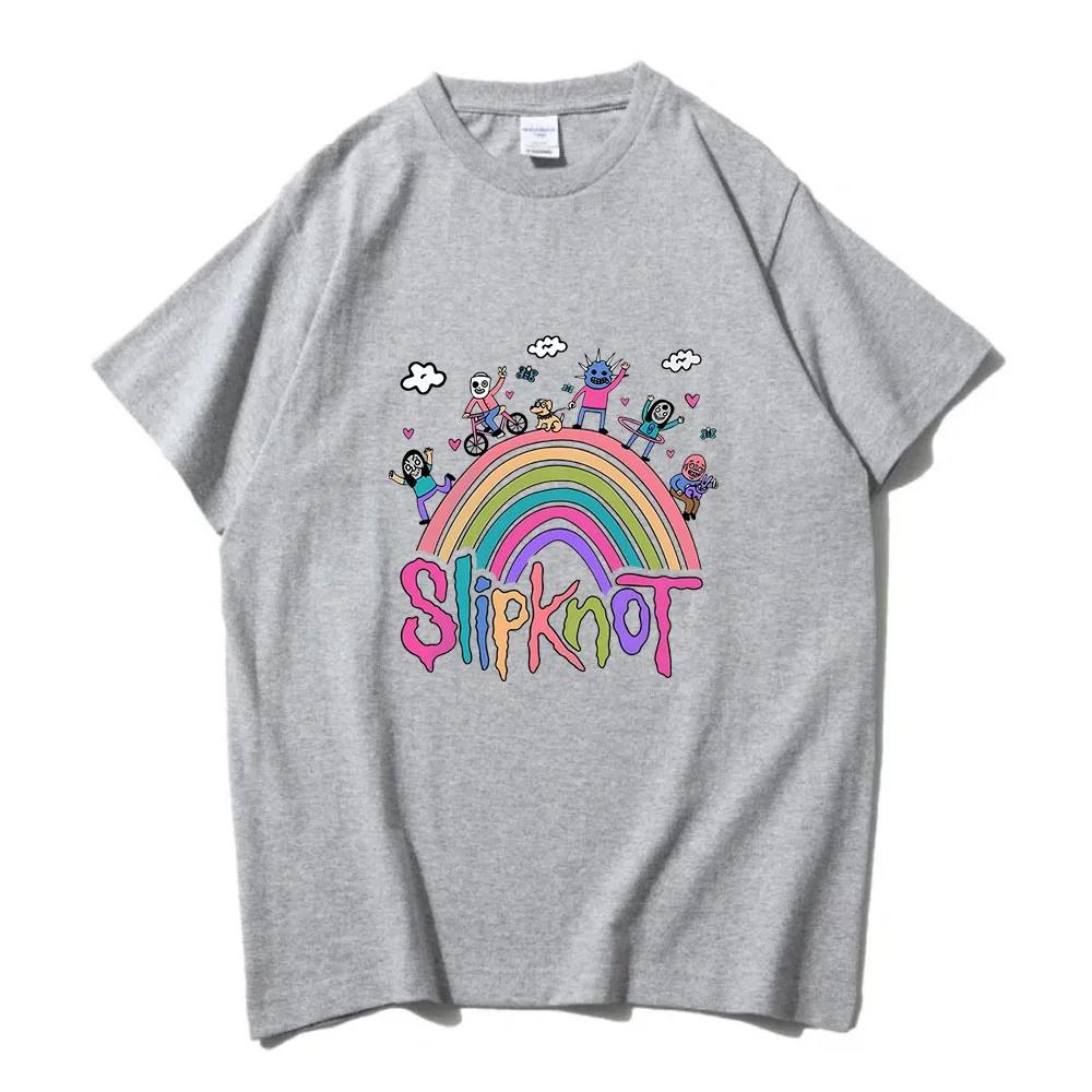 Футболки Heavy Mental Music Band с коротким рукавом из хлопка, весна-лето, высококачественная мягкая удобная футболка, повседневная мужская футболка