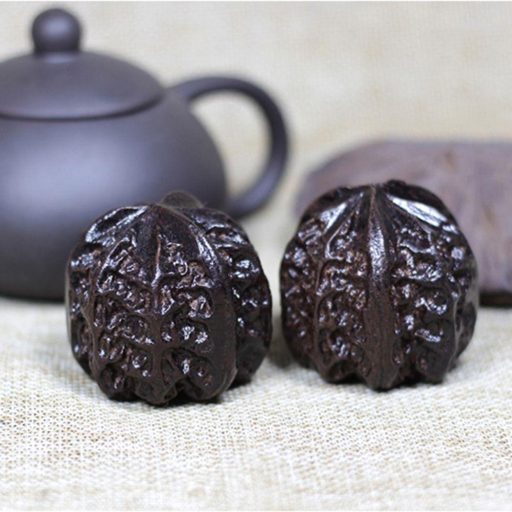 Массажный мяч из орехового дерева для рук, дуриан, агаровое дерево, фитнес-мячи для запястья и пальцев, упражнения