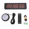 LED Race Timer 1.5in 6 Digit Red Display Running Event Gym Countdown Count Up 1224 Hour with