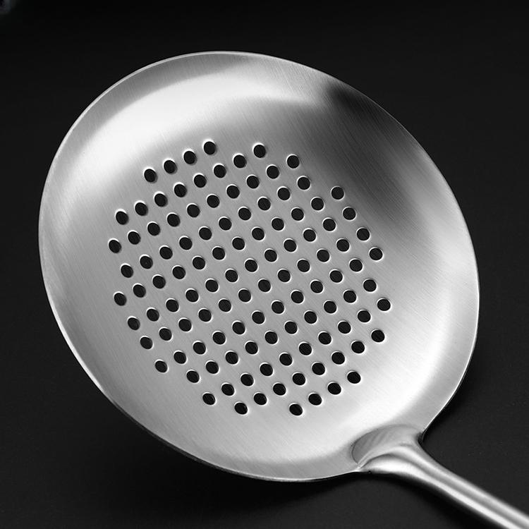 304 Stainless Steel Spatula Add Wooden Handle Stir -fry Kitchen Spoon Spoon Kitchen Supplies Kitchen Utensils