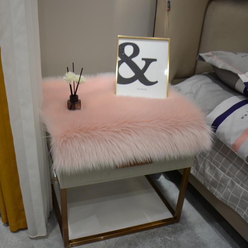 Мягкие пушистые ковры из искусственного меха для показа на туалетном столике, коврик для домашнего декора, мохнатые меховые ковры, фон для фотографий, ткань, пушистый ковер